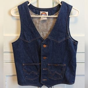 Vintage Wrangler Vest - Medium